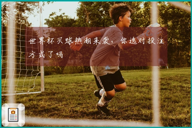 世界杯买球热潮来袭，你选对投注方式了吗